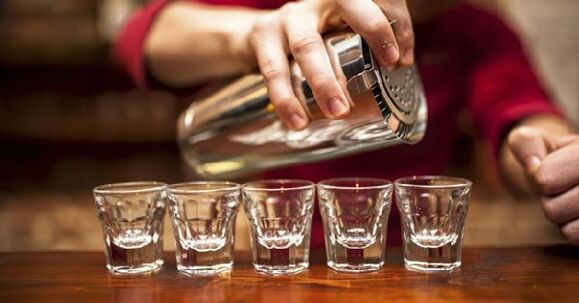 Las paradas para el alcohol se pueden emborrachar